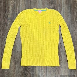 Lilly Pulitzer Cable Knit Sweater